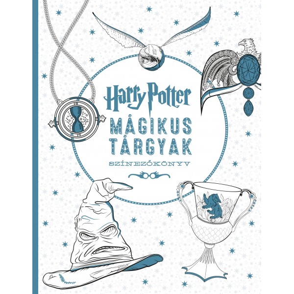 Harry Potter – Mágikus tárgyak - színezőkönyv