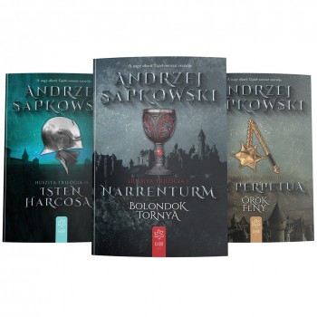 Andrzej Sapkowski: Huszita-trilógia – Narrenturm – Isten harcosai – Lux perpetua - Kedvezményes könyvcsomag